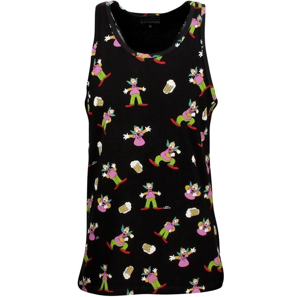 The Simpsons Krusty the Clown x Eleven Paris Tank - Picture 1 of 9